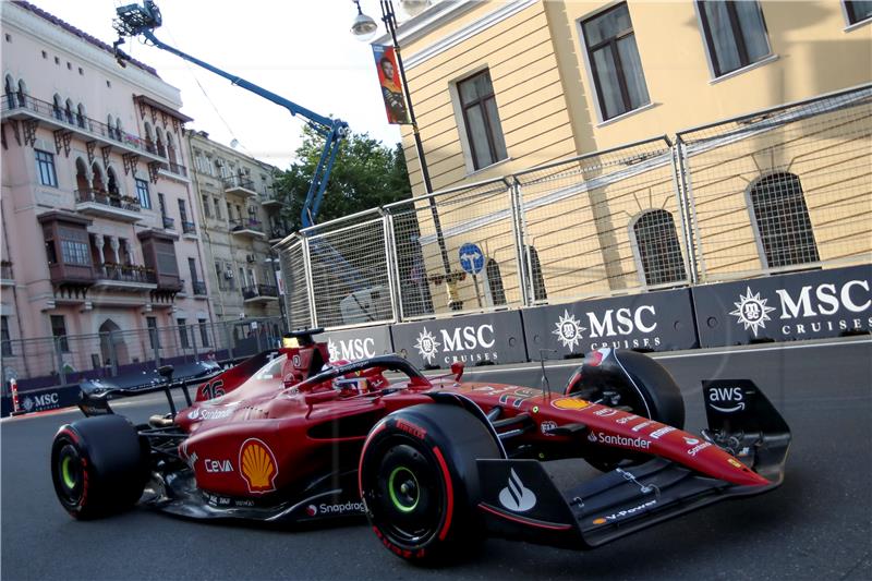 VN Azerbajdžana: Leclerc ponovno najbrži u kvalifikacijama