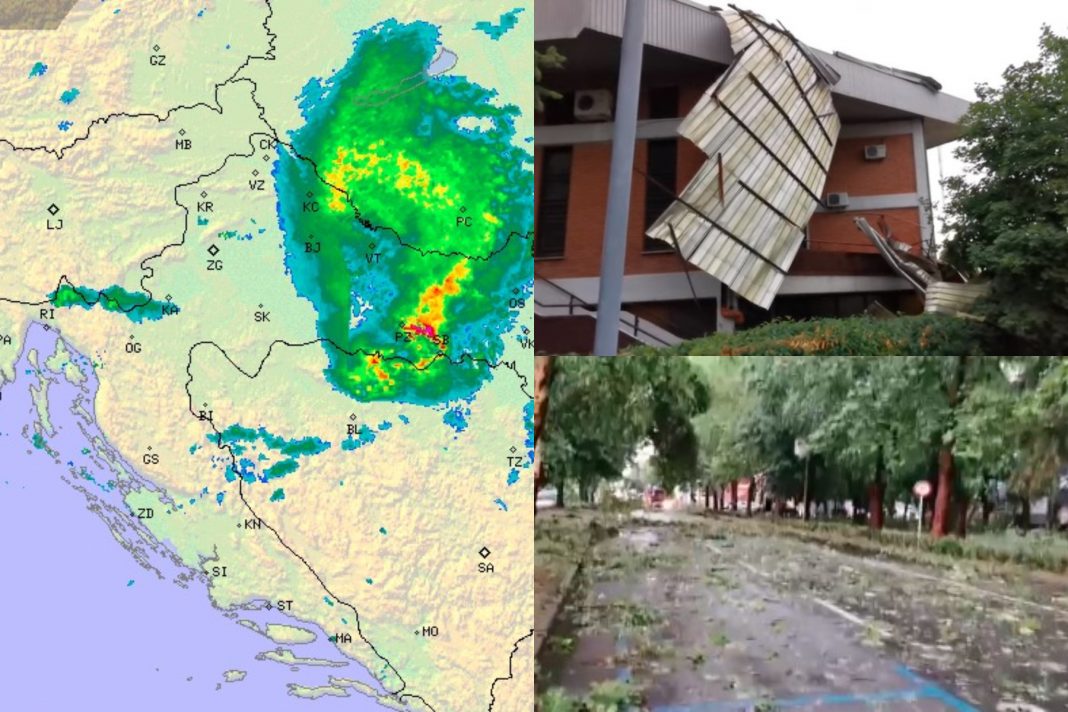 Stožer Civilne zaštite Brodsko-posavske županije poziva na hitnu koordinaciju i sanaciju nakon nevremena