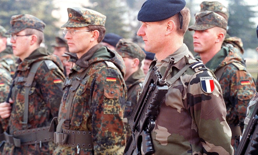FRANCUSKO-NJEMAČKA BRIGADA Temelj nove europske vojske: Ove dvije zemlje podijelit će većinu od 800 milijardi eura za obranu