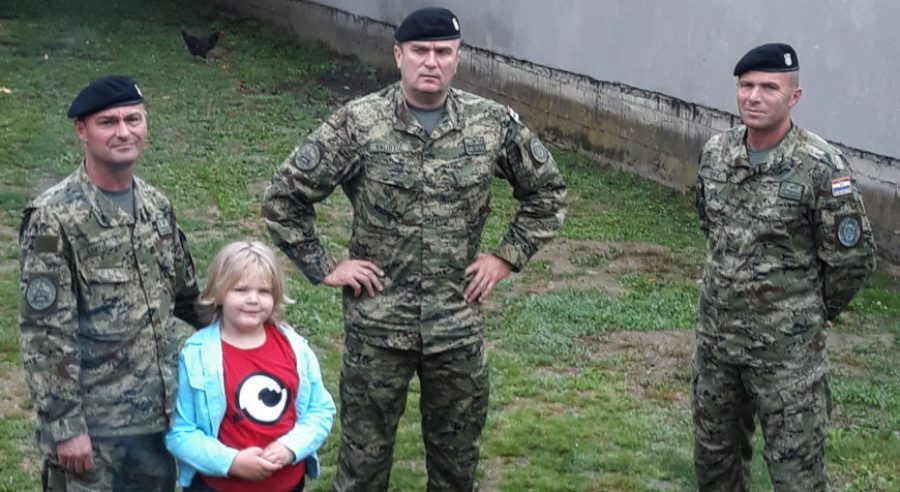 Pripadnici GOMBR-e uredili kuću obitelji sa sedmero djece