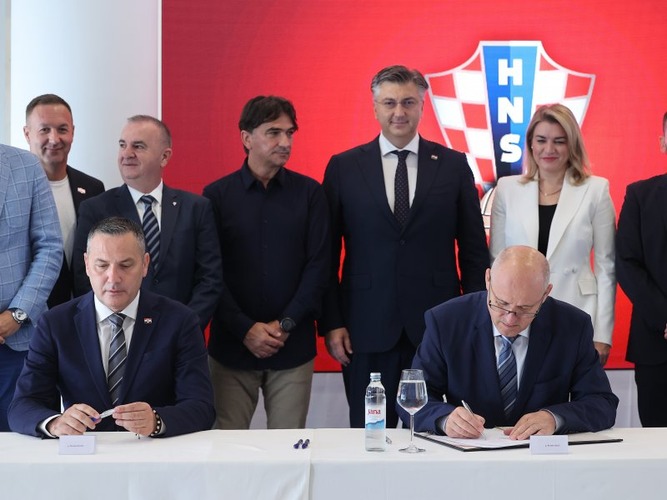NOVI DOM VATRENIH Potpisan povijesni ugovor za hrvatski nogomet, najavljena i gradnja nacionalnog stadiona u Maksimiru