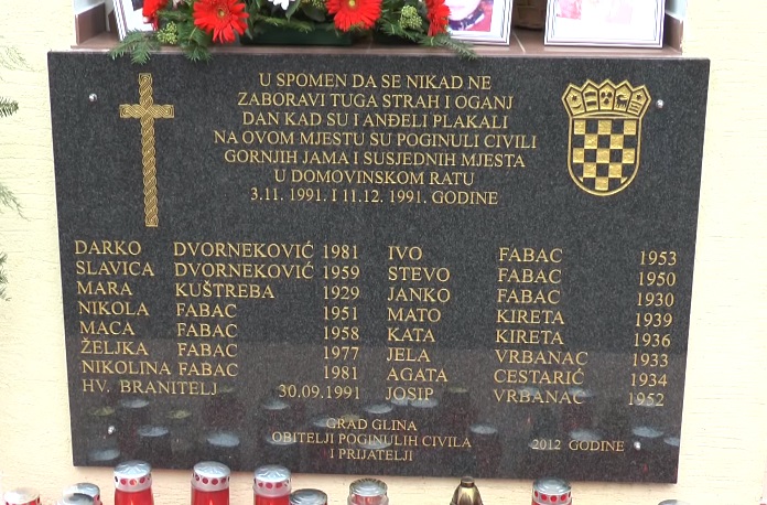 11. prosinca 1991. Gornje Jame (Glina) – strašan zločin Srba nad civilima i djecom