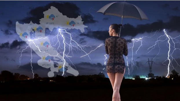 GRMLJAVINSKO NEVRIJEME Veliki pad temeprature, moguća tuča i pijavice, upalili žuti alarm