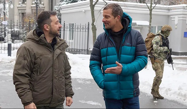 Bear Grylls o susretu sa Zelenskim