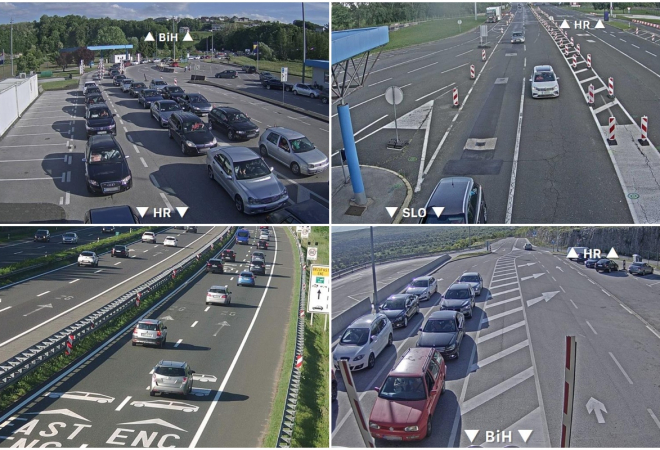 STANJE NA CESTAMA Velike gužve na granici Hrvatske i BiH: U koloni se čeka satima