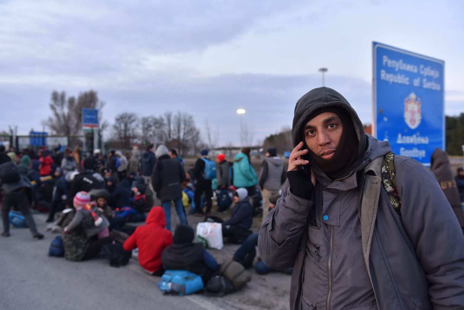 Skupina migranata blokirana na srpsko-mađarskoj granici