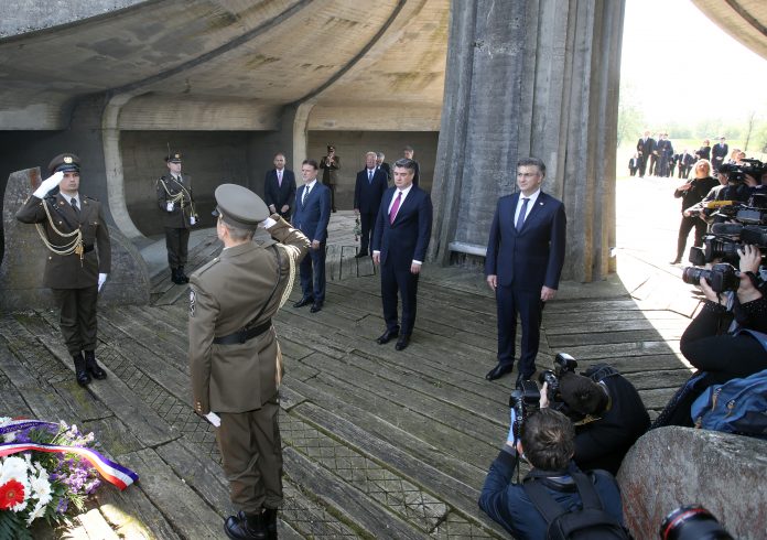 JASENOVAC – MILANOVIĆ: “HOSOVU PLOČU TREBA BACITI, na komemoraciji za Bleiburg nikad nisam bio i neću”, PLENKOVIĆ: “Nulta tolerancija za revizionizam”
