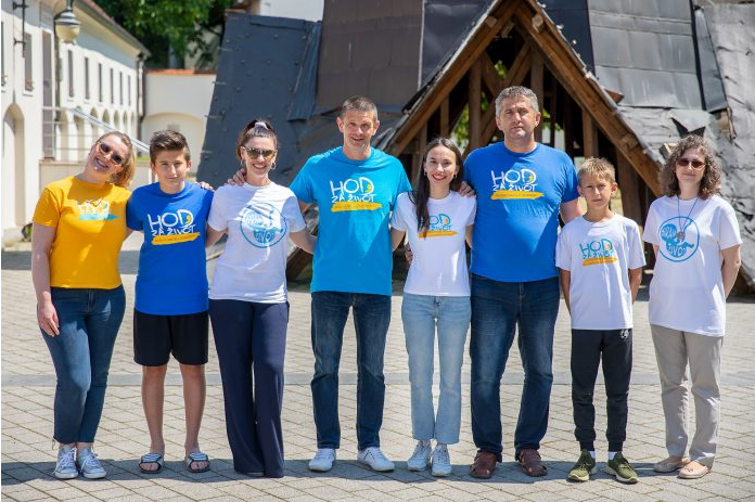 Hod za život, obitelj i Hrvatsku u Sisku, u subotu, 12.6.2021.