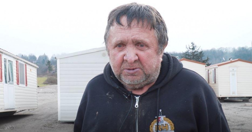 ZVONKO  HORVATINEC IZ PETRINJE ‘Oprostite što plačem, ali to je sramota. Pa pogledajte što rade političari, nije ih briga za nas‘
