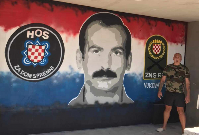 SIN NE ZABORAVLJA  Na zidu kuće oslikao mural pokojnom ocu: Heroj iz Kozari puteva poginuo je u Vukovaru