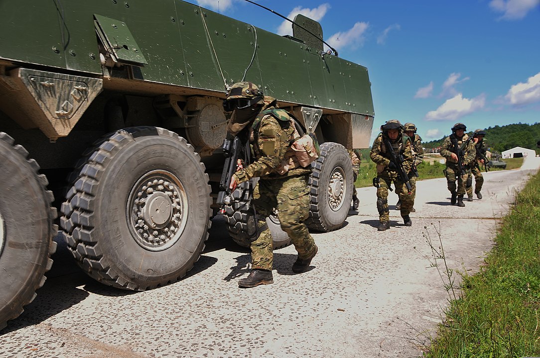Međunarodna vojna vježba „Platoon Gunnery-Eagle Rapid“ na poligonu kod Knina