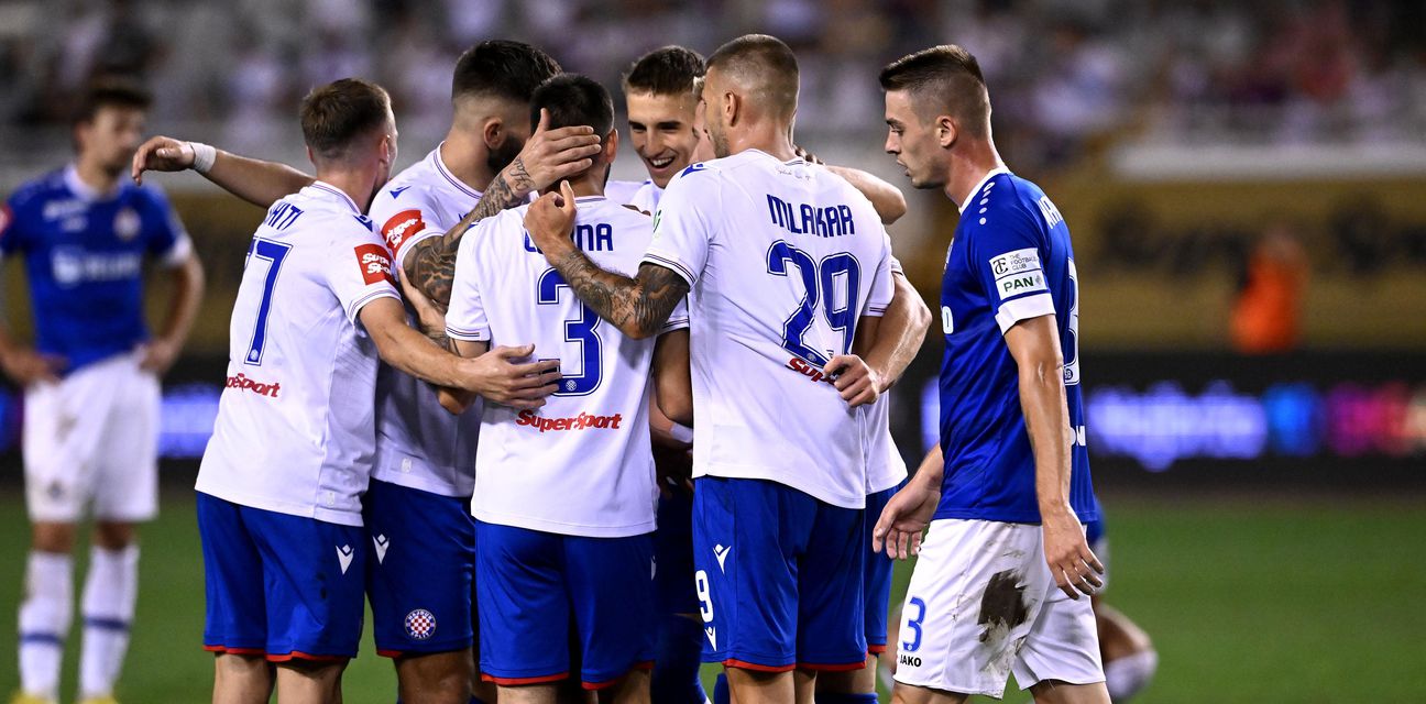 SUPERSPORT HNL   Hoxha golčinom doveo Slaven pred vrata raja, a onda napravio glupost koju je Hajduk kaznio petardom