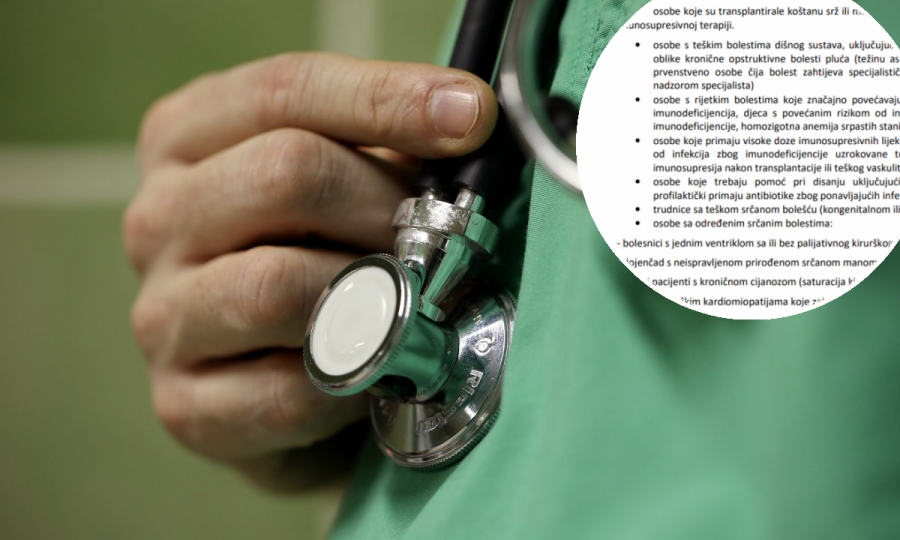 HZJZ definirao 'izrazito vulnerabilne skupine bolesnika', evo tko je sve na popisu