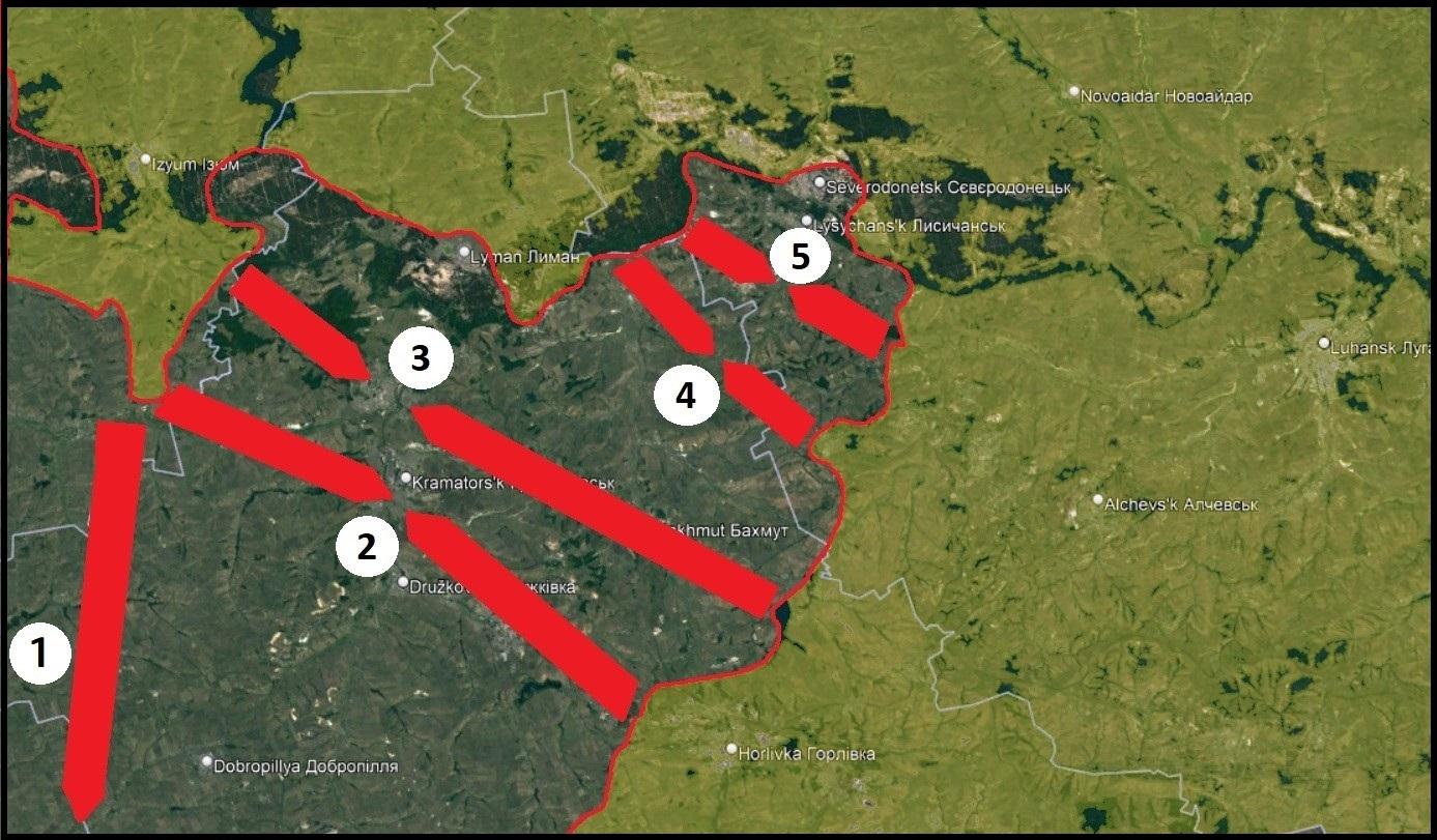 Rusi su promijenili taktiku u Donbasu: Ovo su sada glavni pravci njihovih napada, evo što žele