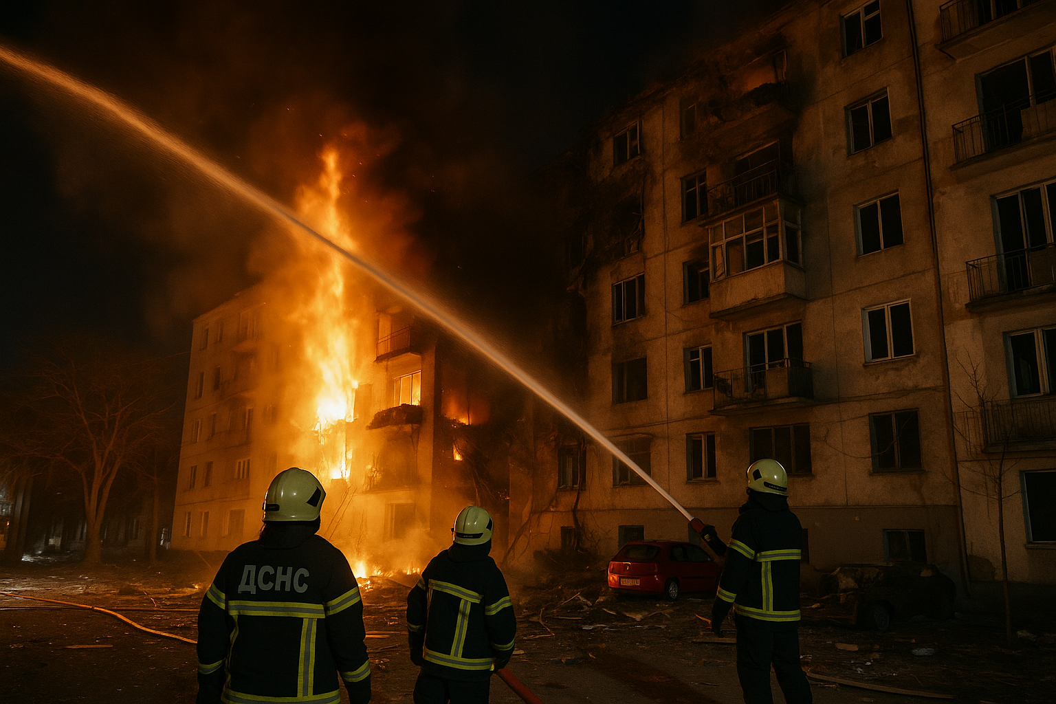 Masovni ruski napad dronovima na Odesu: Tri osobe ozlijeđene, pogođeni stanovi i škola