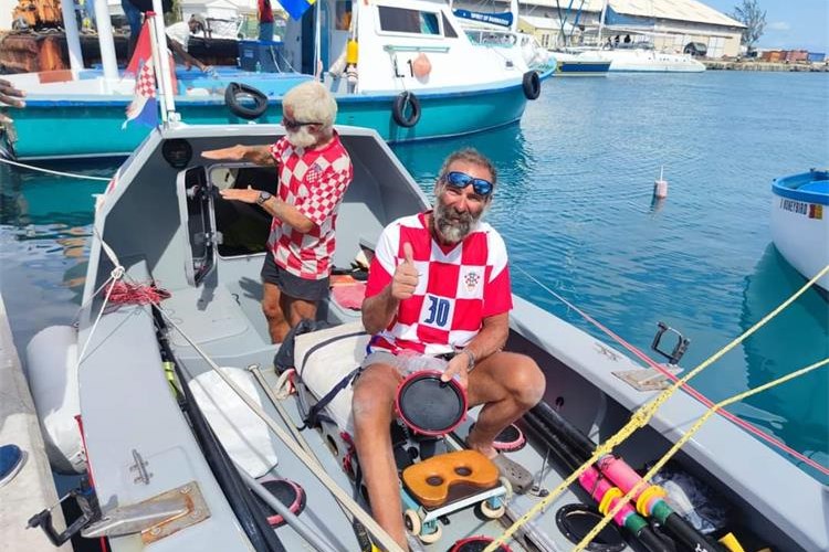 Čestitamo hrvatskim braniteljima Werneru Iliću i Martinu Cruickshanku na uspješnom preveslavanju Atlantika