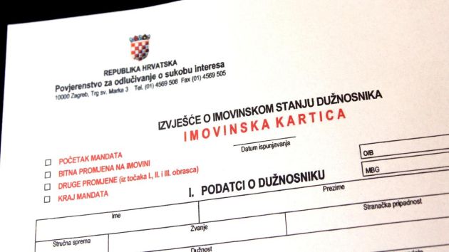 Mladen Pavković: Imovinske kartice su izmišljene da nitko za ništa ne odgovara