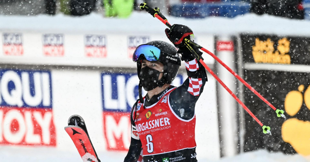 Sjajni Filip Zubčić drugi nakon prve vožnje veleslaloma u Alta Badiji