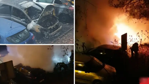 U Zagrebu gorjeli auti