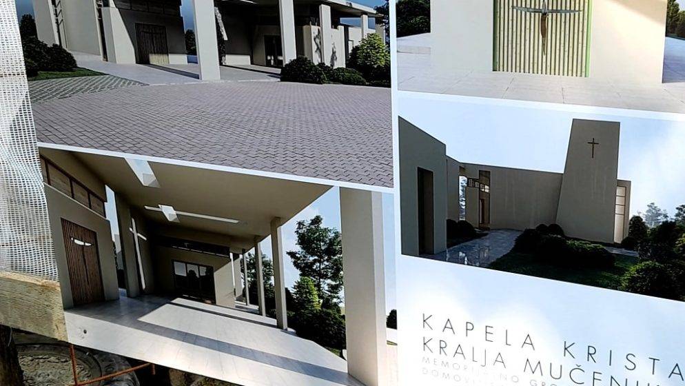 Blagoslov Kapelice Krista Kralja Mučenika na vukovarskom Memorijalnom groblju