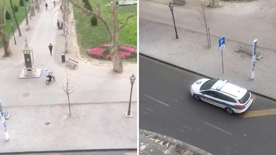 Policija po Zagrebu upozorava: 'Idite kući, nastupa karantena'!