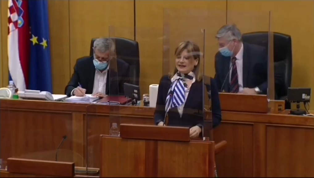 Karolina Vidović Krišto: Ključ hrvatskog razvoja jest vladavina prava i jednakost pred zakonom