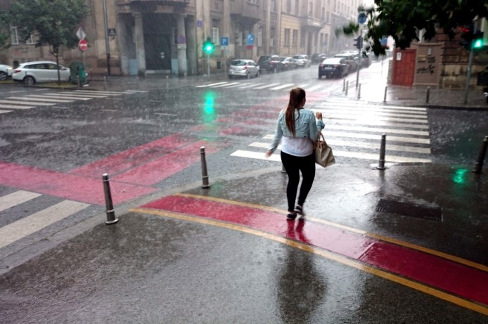 I danas mjestimice obilna kiša, lokalno i olujno nevrijeme