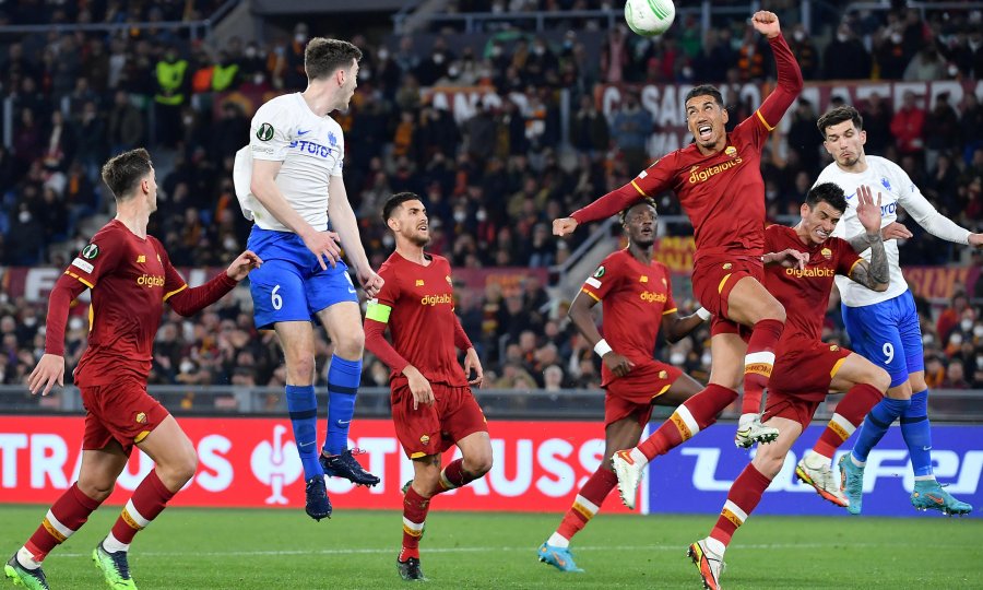 KONFERENCIJSKA LIGA   Roma i Jose Mourinho u sudačkoj nadoknadi do prolaska među osam; Feyenoord uvjerljiv protiv Partizana