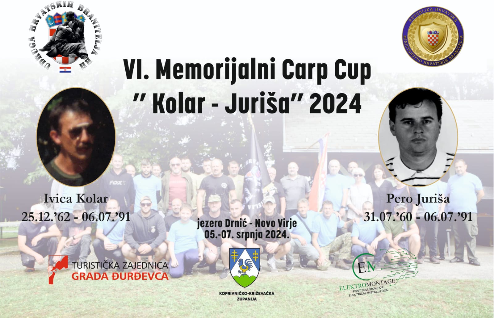 DA SE NIKAD NE ZABORAVI: ZAPOČEO "VI. MEMORIJALNI CARP CUP "KOLAR - JURIŠA 2024"