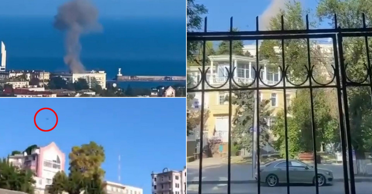 Ukrajina je jutros dronom uspješno napala sjedište Crnomorske flote na Krimu, Rusi bezuspješno pokušavali uništiti bespilotnu letjelicu