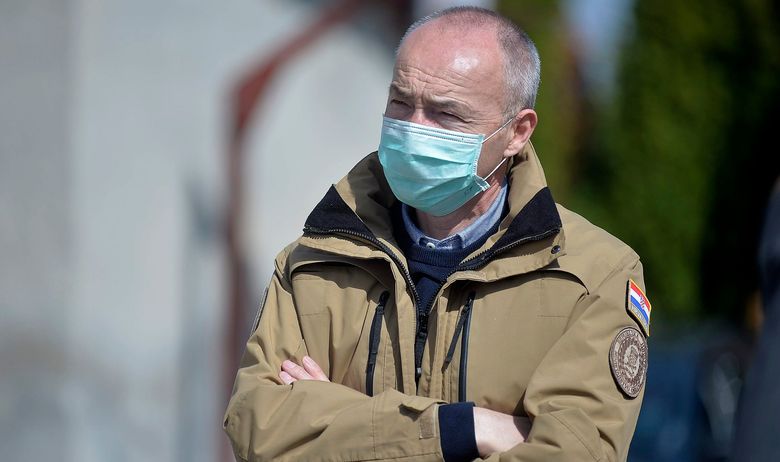 MINISTAR KRSTIČEVIĆ 'Vladin zrakoplov leti u Litvu kako bi se pomoglo četvorici hrvatskih vojnika koji su pozitivni na koronavirus'