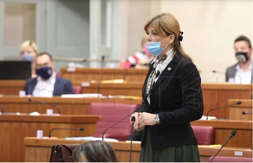 Karolina Vidović Krišto uputila zastupničko pitanje Plenkoviću – ‘on primjenu vladavine prava ne poznaje’