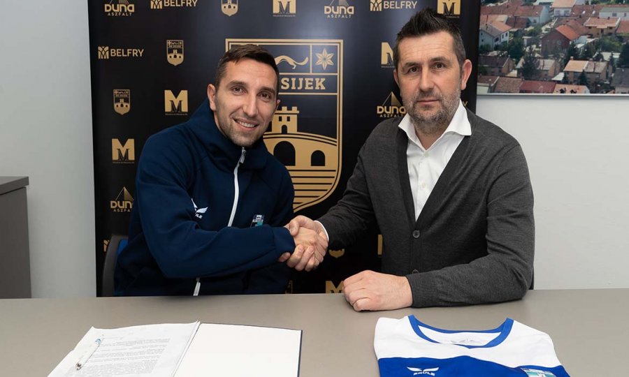 Marin Leovac (33) novi je igrač Osijeka