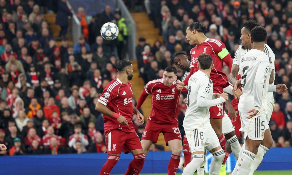LIGA PRVAKA Liverpool na Anfieldu svladao Real, Bayern 'preživio' drugo poluvrijeme i dobio PSG