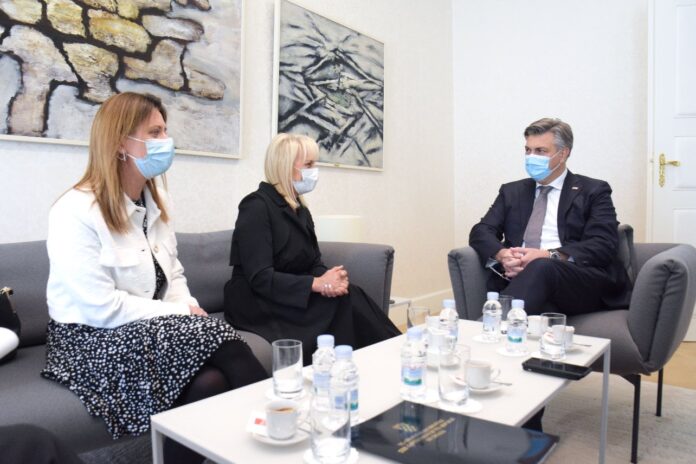 PLENKOVIĆ PRIMIO SUPRUGU RUDOLFA PERIŠINA: ‘Dugujemo mu vječnu zahvalnost i poštovanje’