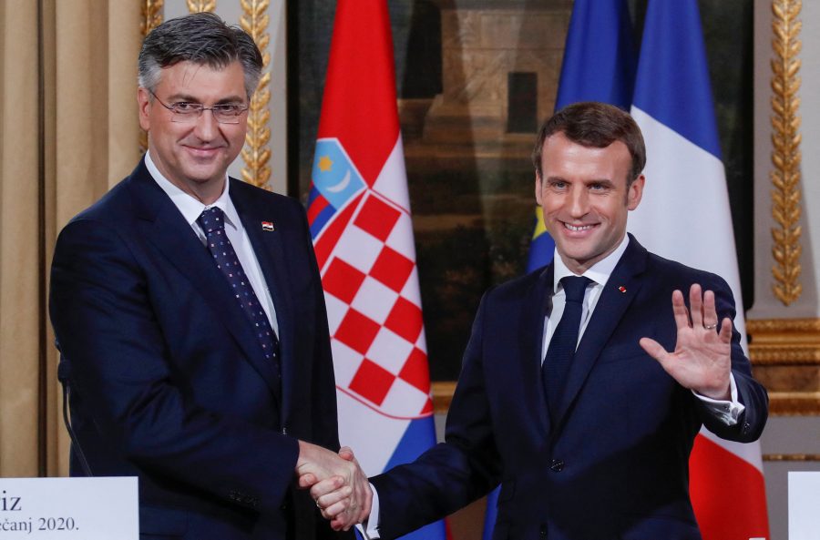 Macron stigao u Hrvatsku