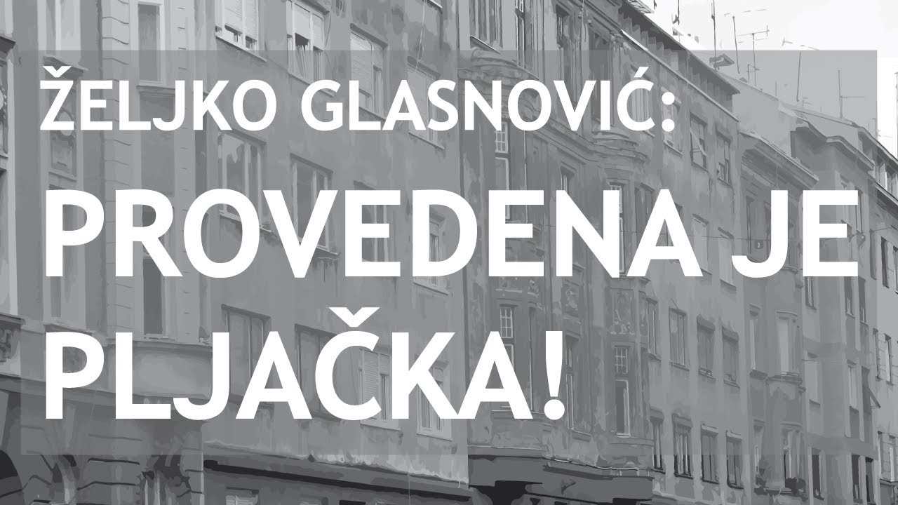 General Glasnović: Ne pišem ovo da bi stvarao paniku, nego da bi upozorio na dolazeću situaciju / financijsku krizu!