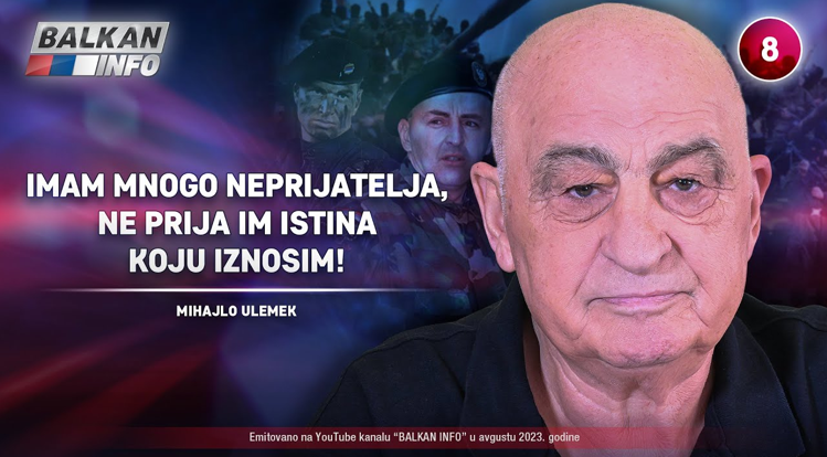 Notorni srpski zločinac, arkanovac Mihajlo Ulemek prije dva dana u "Bujici" je prijateljski "ćaskao" s Bujancem i Prkačinom