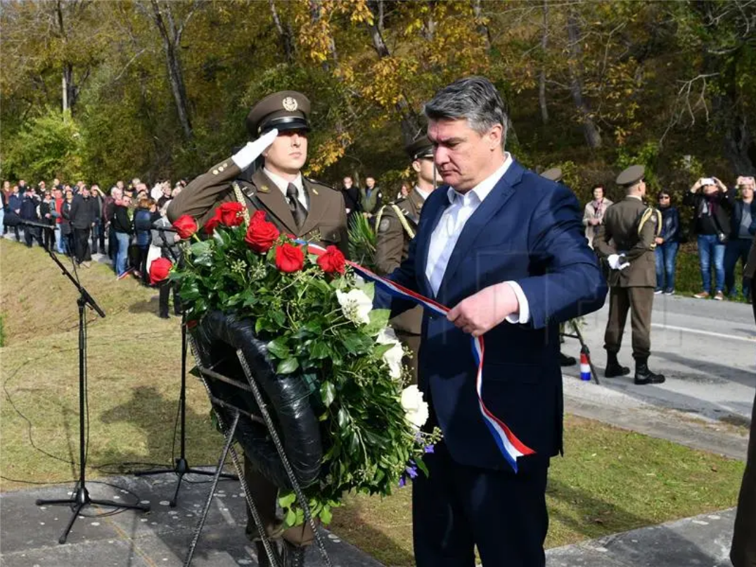Predsjednik Milanović na obilježavanju 30. godišnjice zločina u Baćinu
