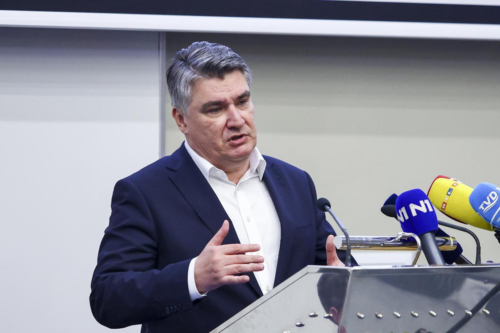 PREDSJEDNIK MILANOVIĆ: 'Baćo nije jedini u Ratnoj školi kome tamo nije mjesto'