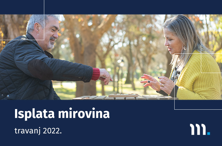 ISPLATA MIROVINA: Mirovine za travanj biti će isplaćene ranije nego ikad, 06. svibnja 2022.