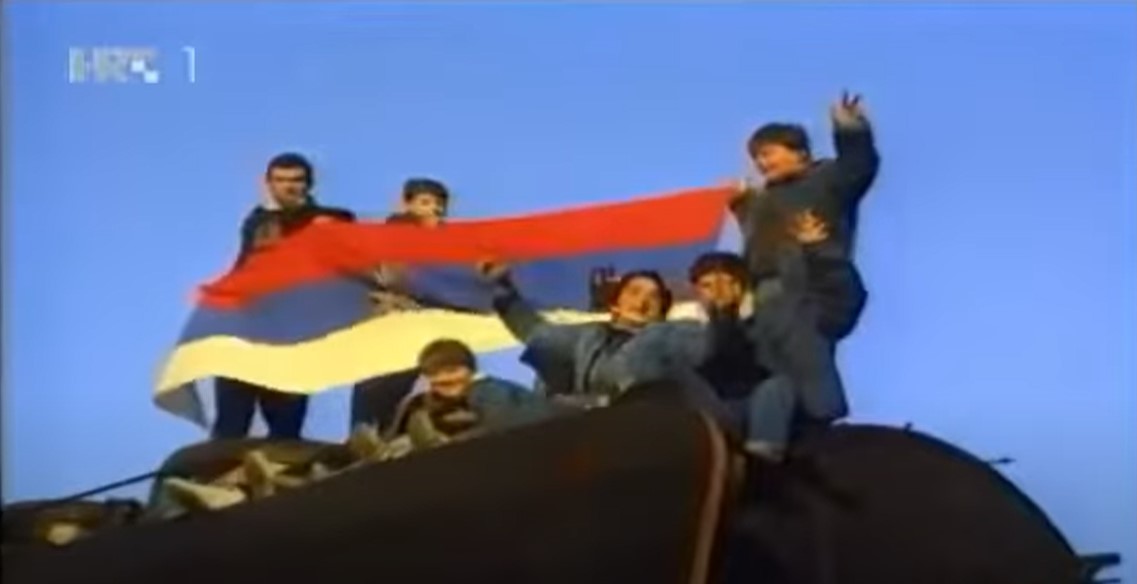 06. siječnja 1991. Zločini srpske vojske – pobuna policajaca srpske nacionalnosti protiv RH