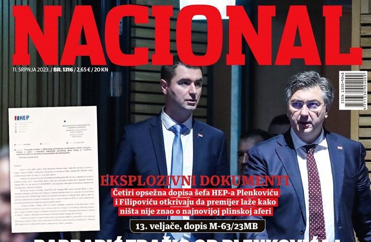 Nacional: Plenković laže. Šef HEP-a je mjesecima upozoravao na viškove i gubitke