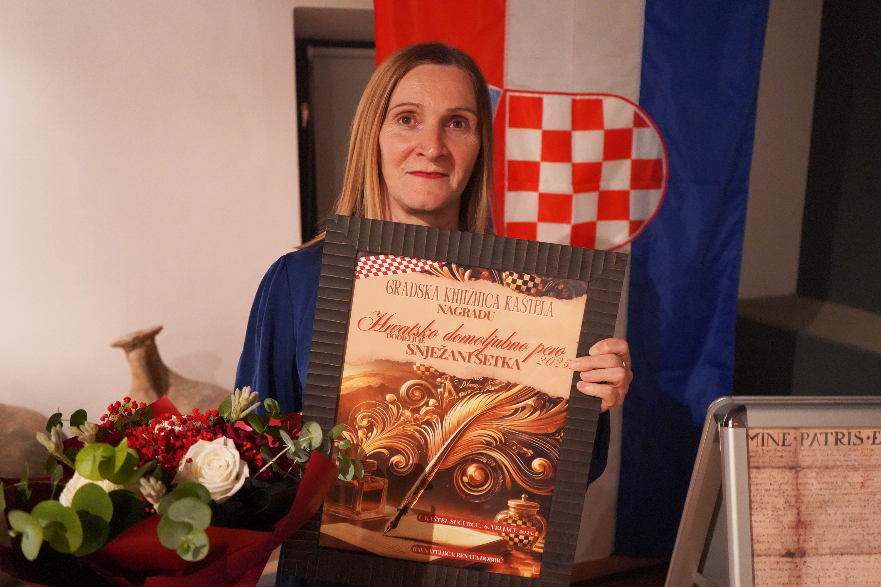 Snježana Šetka je dobitnica nagrade Hrvatsko domoljubno pero