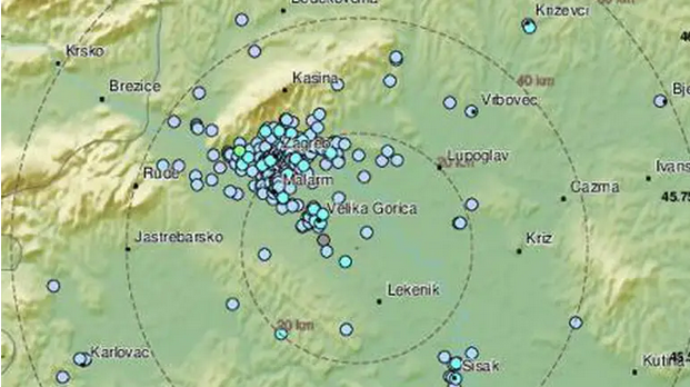 Osjetio se novi potres: Bio je jačine 4,1, epicentar kod Gline