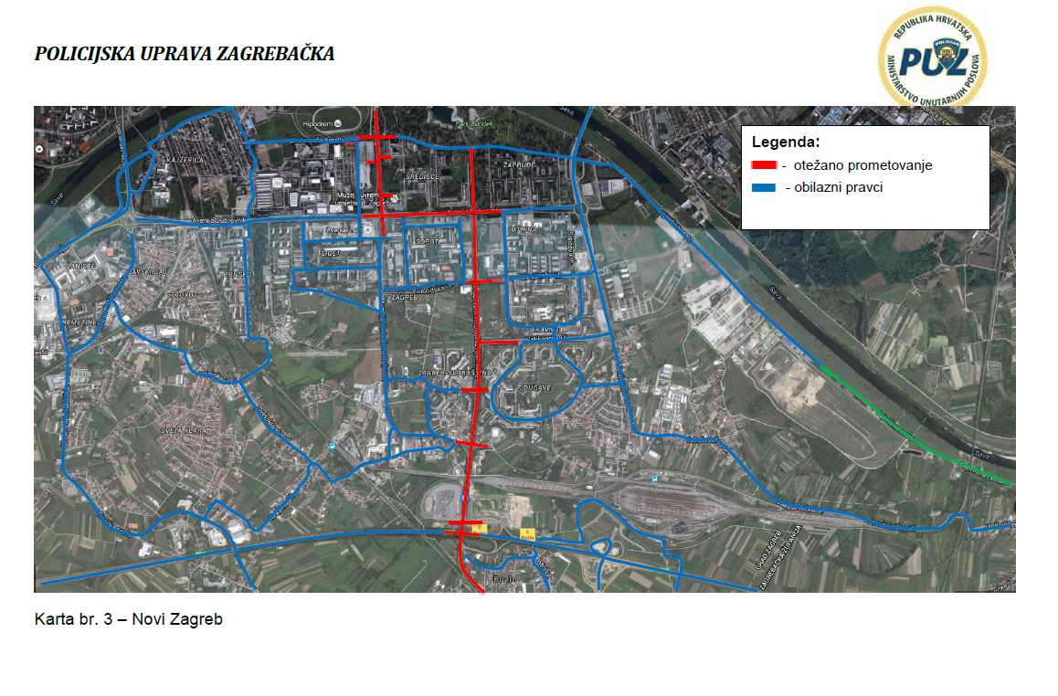 Prometni kolaps u Zagrebu, ogromne gužve i kolone zbog samita u NSK