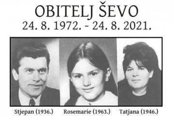 24. kolovoza 1972. brutalno su likvidirali obitelj Ševo