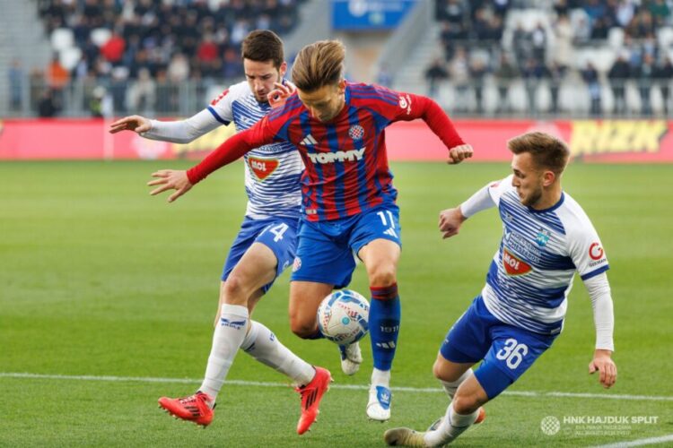 SHNL Osijek na Opus Areni nadigrao Hajduk i upisao novu veliku pobjedu
