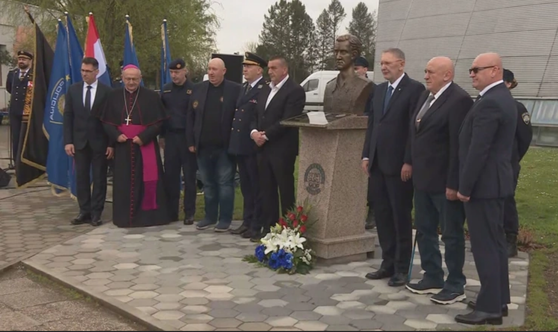 Na Policijskoj akademiji Prvi hrvatski redarstvenik svečano je otkrivena bista Josipa Jovića