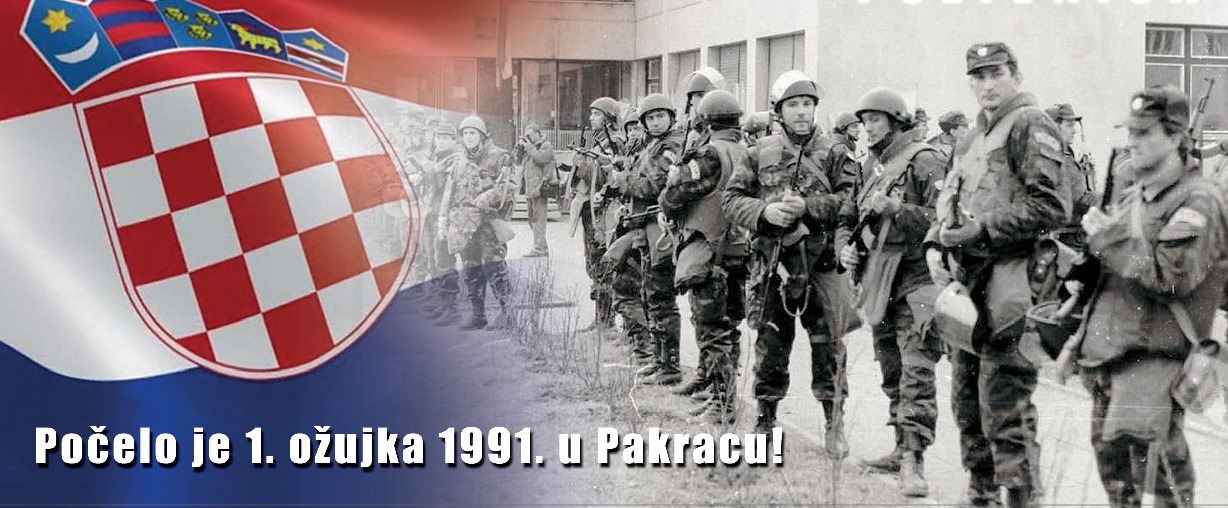 OBILJEŽAVANJE 33. OBLJETNICE POČETKA DOMOVINSKOG RATA U PAKRACU
